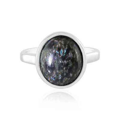 Leoparden-Opal-Silberring