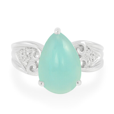 Paraiba-Opal-Silberring