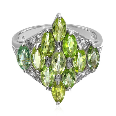 Paraiba-Turmalin-Silberring