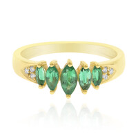 AAA-Sambia-Smaragd-Goldring