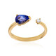 AAA-Tansanit-Goldring
