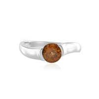Abendroter Zirkon-Goldring (de Melo)