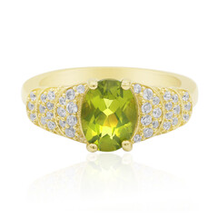 Peridot-Silberring