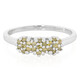 Fancy-Diamant-Silberring