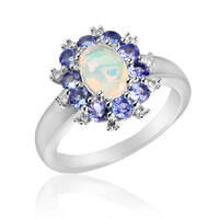 Welo-Opal-Silberring