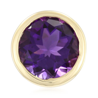 Sibirischer Amethyst-Goldanhänger (MONOSONO COLLECTION)