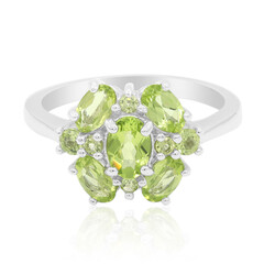 Peridot-Silberring