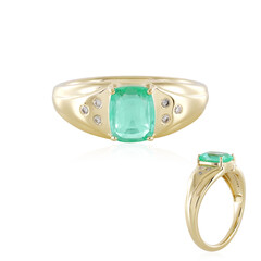 Russischer Smaragd-Goldring (AMAYANI)