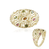 Turmalin-Goldring (Ornaments by de Melo)
