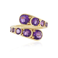 Sibirischer Amethyst-Silberring (de Melo)