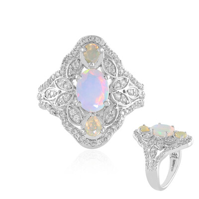 Welo-Opal-Silberring