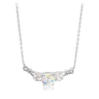 Mondlicht-Topas-Silbercollier