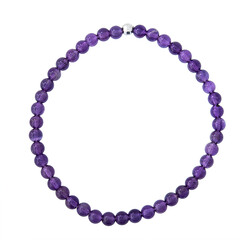 Sambia-Amethyst-Silberarmband