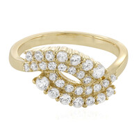 Zirkon-Goldring (Adela Gold)