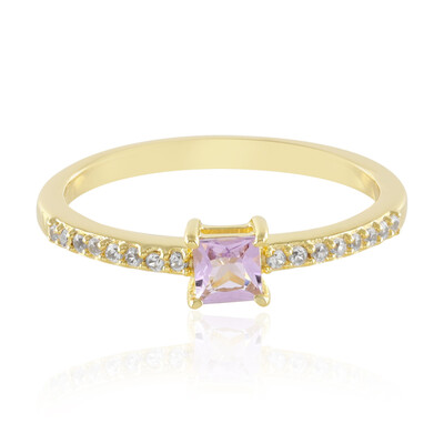 Lavendel-Amethyst-Silberring