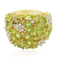 Peridot-Silberring