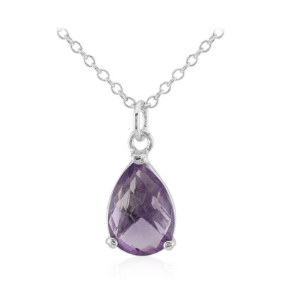 Amethyst-Silberhalskette