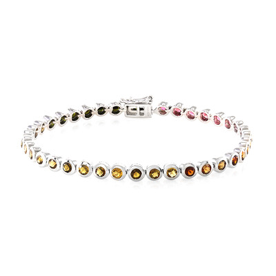 Turmalin-Silberarmband