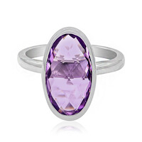 Lavendel-Amethyst-Silberring