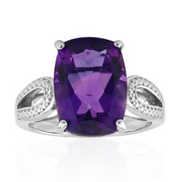 Marokkanischer Amethyst-Silberring
