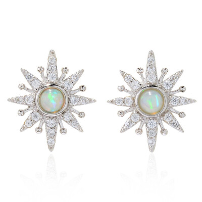 Welo-Opal-Silberohrringe (Dallas Prince Designs)
