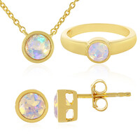 Welo-Opal-Silberset