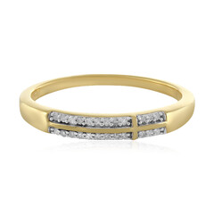 I2 (I) Diamant-Silberring