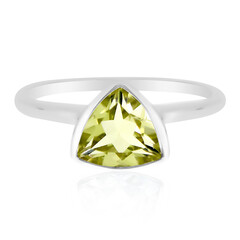 Ouro Verde-Quarz-Silberring