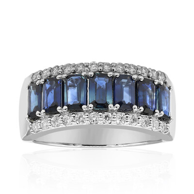 Blauer Ceylon-Saphir-Goldring (CIRARI)
