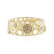 I2 Champagner-Diamant-Goldring (Ornaments by de Melo)