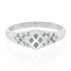 Fancy-Diamant-Silberring