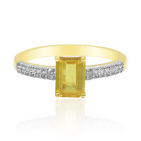 Ban Ka Cha-Gelber Saphir-Goldring