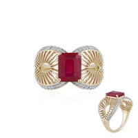 Madagaskar-Rubin-Goldring (Ornaments by de Melo)