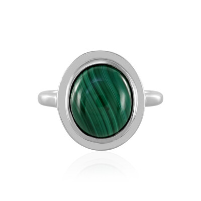 Malachit-Silberring (MONOSONO COLLECTION)