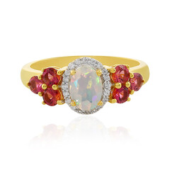 Welo-Opal-Silberring