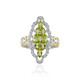 Peridot-Silberring (Gems en Vogue)