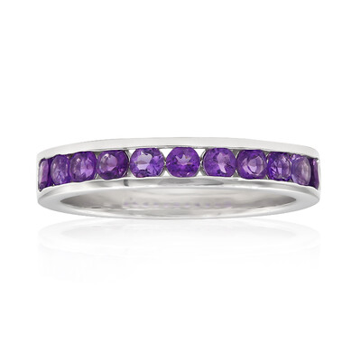 Sambia-Amethyst-Silberring