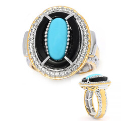 Edelstein-Silberring (Gems en Vogue)