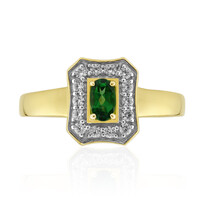 AAA-Kenianischer Tsavorit-Goldring