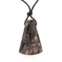 Prärie-Achat-Collier (Bali Barong)