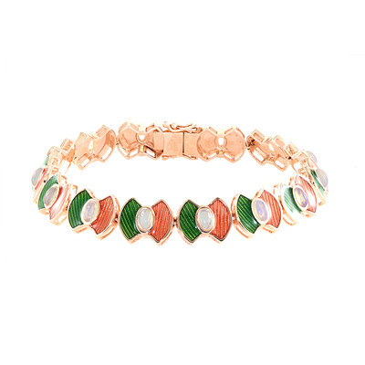 Welo-Opal-Silberarmband (Adela Silber)