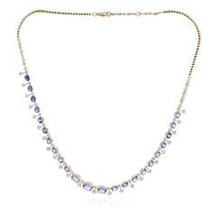 AAA-Tansanit-Goldcollier (CIRARI)