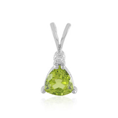 Peridot-Silberanhänger