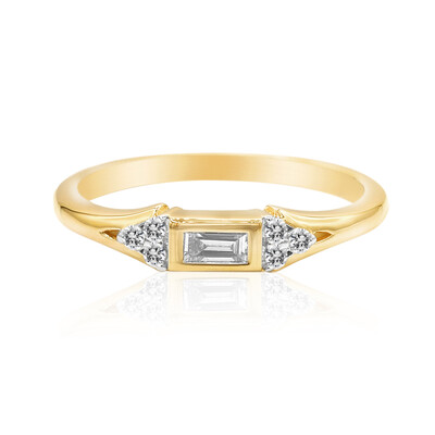 SI1 (G) Diamant-Goldring (Annette)