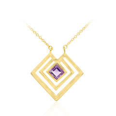 Amethyst-Silberhalskette