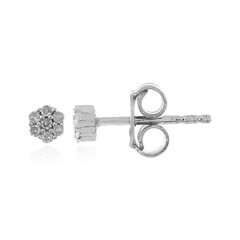 I1 (I) Diamant-Silberohrringe
