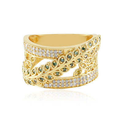Diamant-Silberring