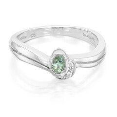 Paraiba-Turmalin-Silberring