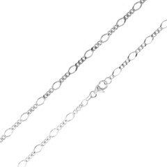 Silber-Figarokette - 5,87 g - 45 cm