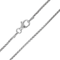 Silber-Zopfkette - 3,3 g - 45 cm